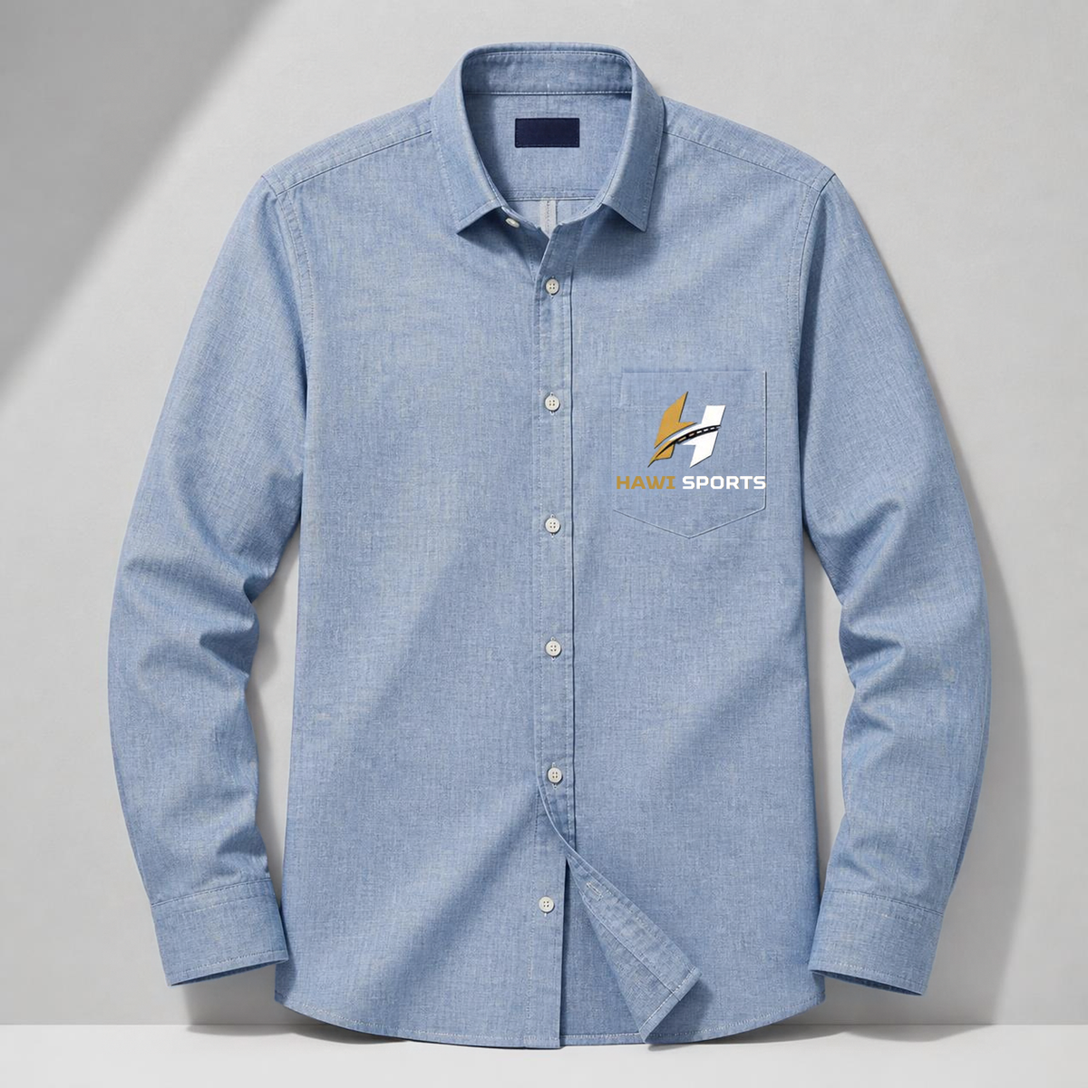 Hawi Sports Chambray Long-Sleeve Shirt
